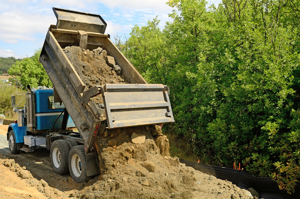 Clean Fill Drop off - Utility Trailer 1 - 5 Ton Trailer Size